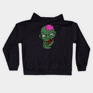 Zombie Head Kids Hoodie